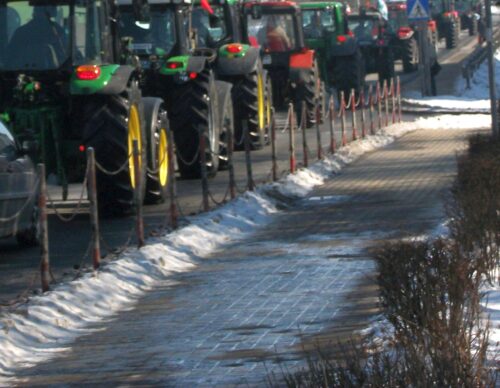belgia, protest rolników, protest, politycy
