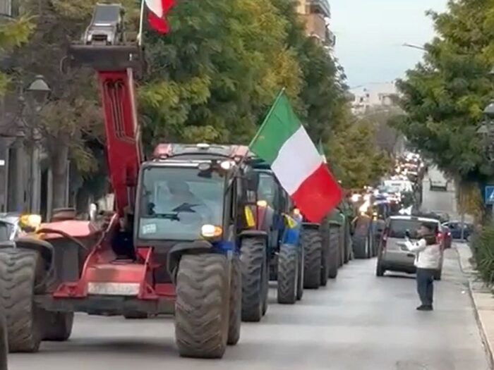 włochy, protest rolników, rolnicy, poparcie społeczne