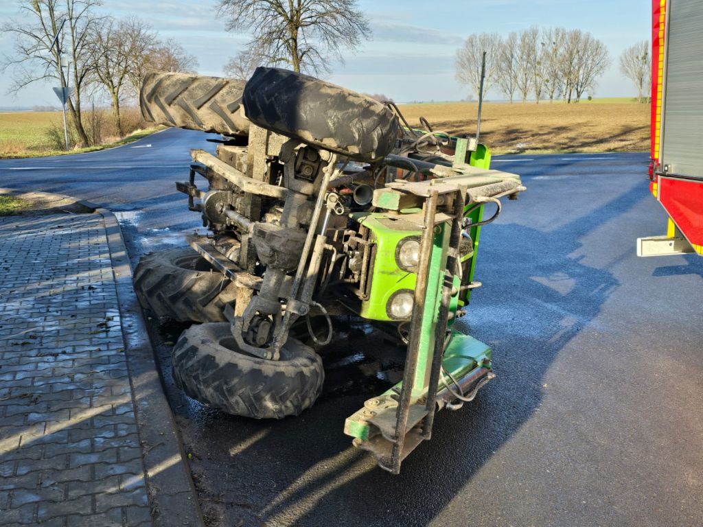 kp psp szamotuły, kolizja, zdarzenie drogowe, zderzenie