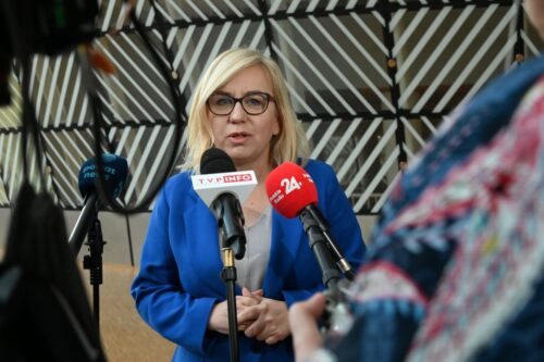 minister klimatu, hennig-kloska, rolnictwo, protest rolników