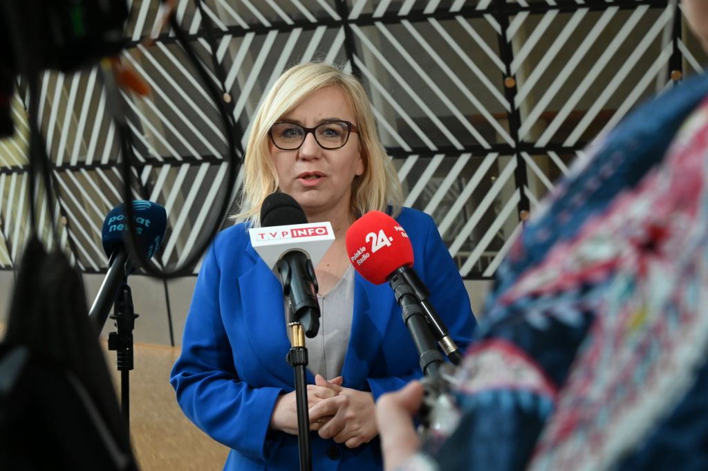 minister klimatu, hennig-kloska, rolnictwo, protest rolników
