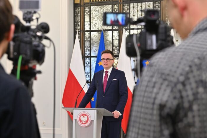 marszałek sejmu, hołownia, ukraina, granica