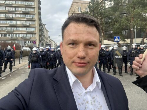 mentzen, poseł, konfederacja, protest rolników