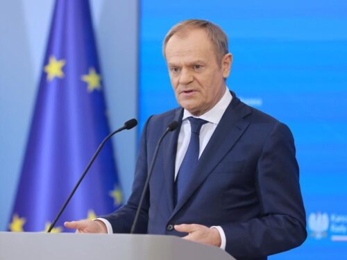 tusk, spotkanie, ukraina, produkty rolne