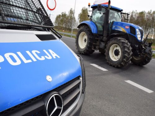ksp, policja, protest rolników, strajk, warszawa