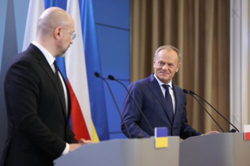 premier tusk ukraina szmyhal