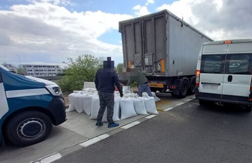 witd poznań, kontrola, ciężarówka, owies