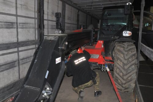 granica, ukrainiec, ładowarka, skradziona ładowarka