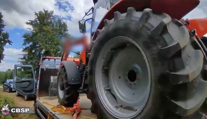 cbśp, grupa przestępcza, kradzieże, maszyny rolnicze
