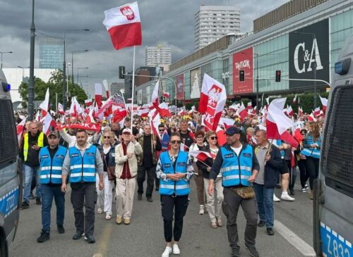 protest rolników, manifestacja, zielony ład, warszawa