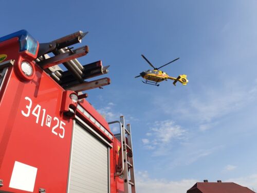 wypadek, poparzenia, poparzeni, naprawa, bojler słoneczny