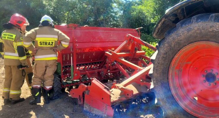 siew, siewnik, pochwycenie, wciągnięta ręka