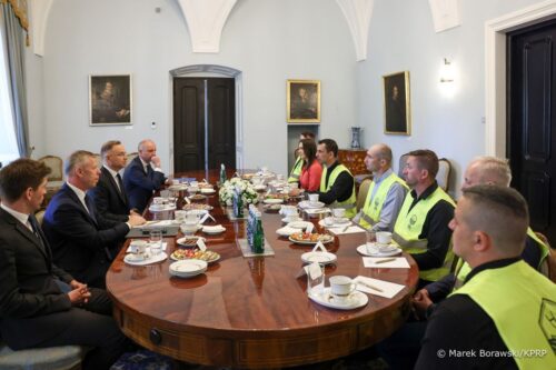 prezydent, duda, rolnicy, protest rolników
