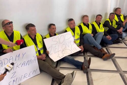 protest rolników, strajk głodowy, sejm, premier