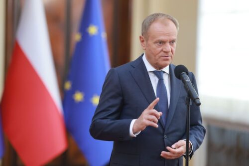 premier, tusk, rolnicy, zielony ład
