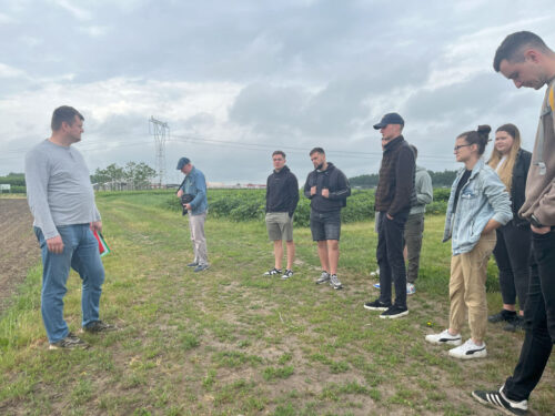 Dr Andrzej Górnik, IUNG-PIB Puławy, studenci WRiE