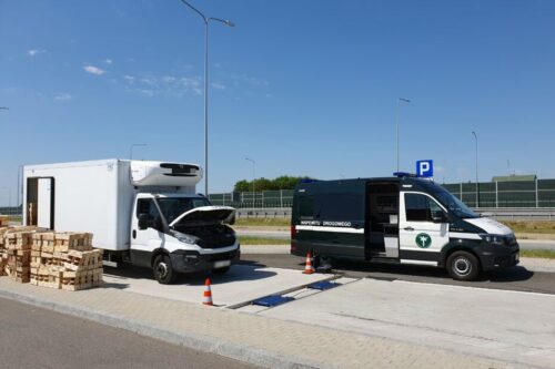 witd lublin, kontrola, dostawczak, łubianki, truskawki