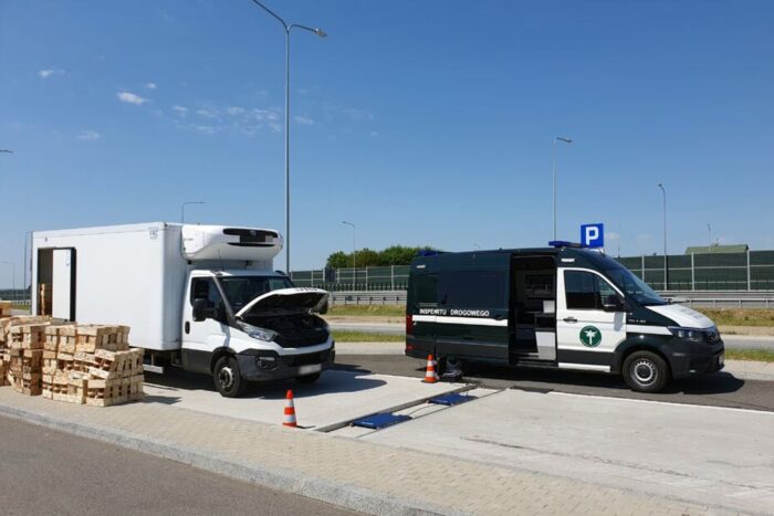 witd lublin, kontrola, dostawczak, łubianki, truskawki