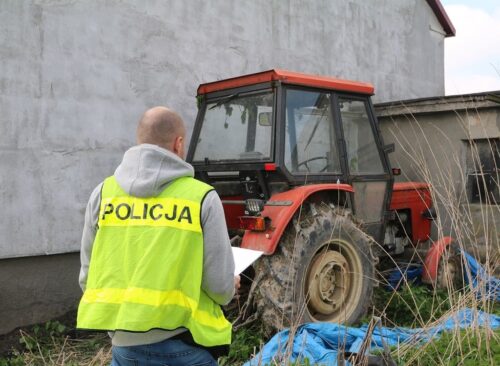 krótkotrwałe użycie, zabór mienia, ciągnik, traktor