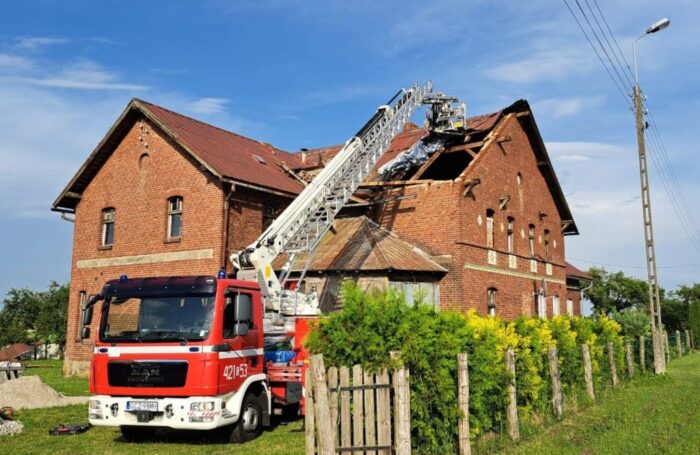 psp, interwencje, burze, nawałnice