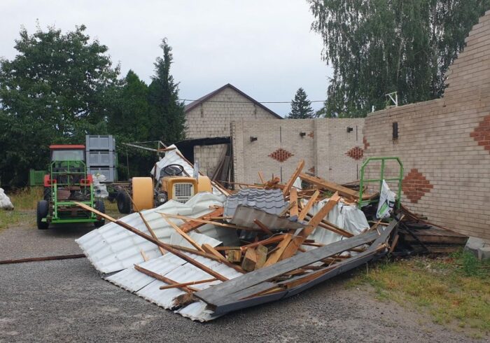 arimr, burze, siła wyższa, szkody