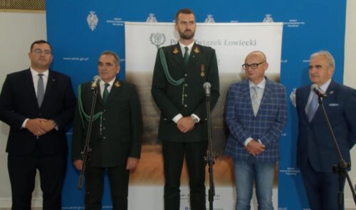 konferencja, myśliwi, rolnicy, leśnicy
