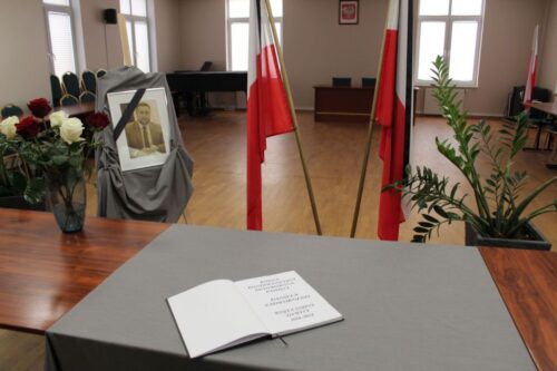 wójt, śmierć wójta, żałoba, pogrzeb