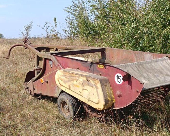 kradzież, maszyna, kopaczka, ziemniaki