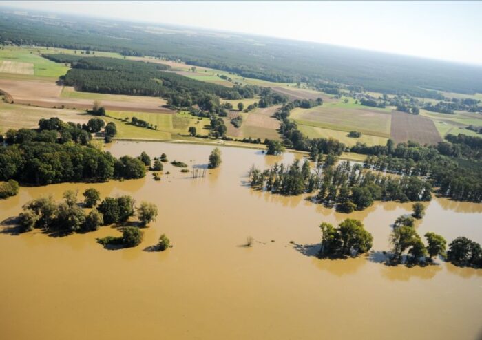 nowak, powódź, rolnicy, zalane grunty