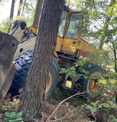 kradzież, ładowarka, skradziona ładowarka, odzyskana ładowarka