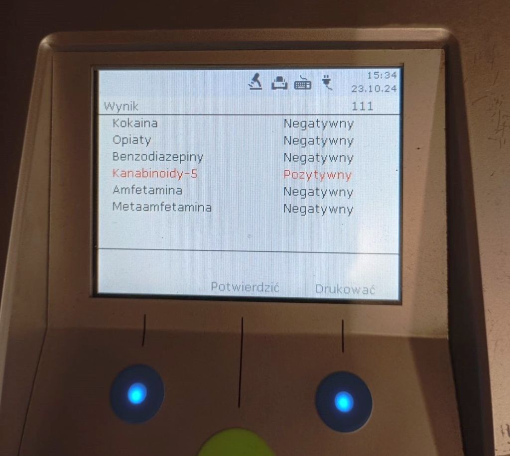 drogówka, ciągnik, przyczepa, traktorzysta po narkotykach