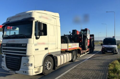 witd lublin, kontrola, ciężarówka, ładowarka