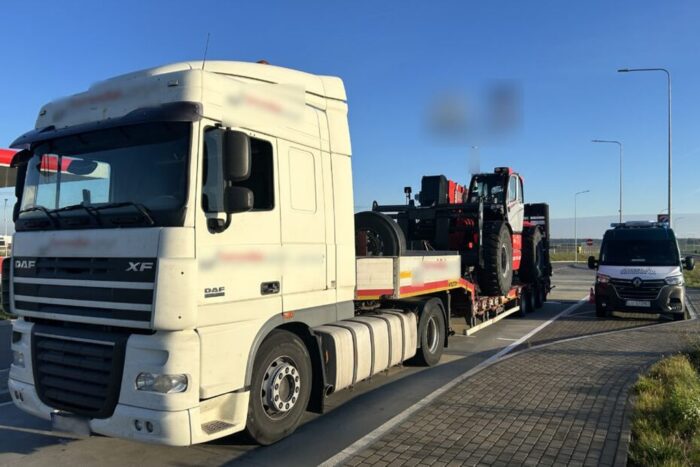 witd lublin, kontrola, ciężarówka, ładowarka