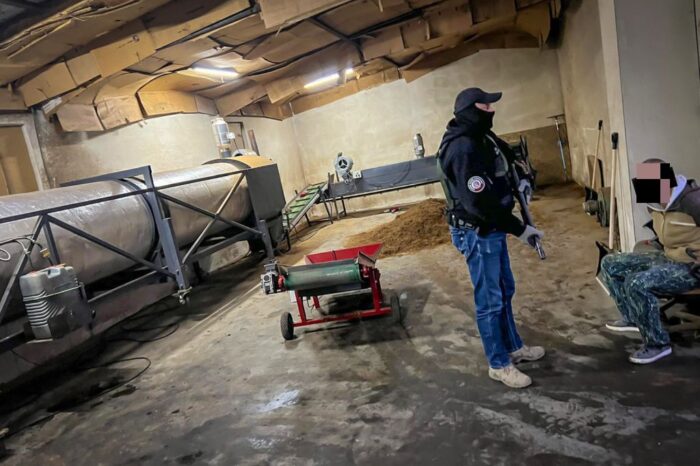 cbśp, fabryka tytoniu, nielegalna produkcja, produkcja tytoniu