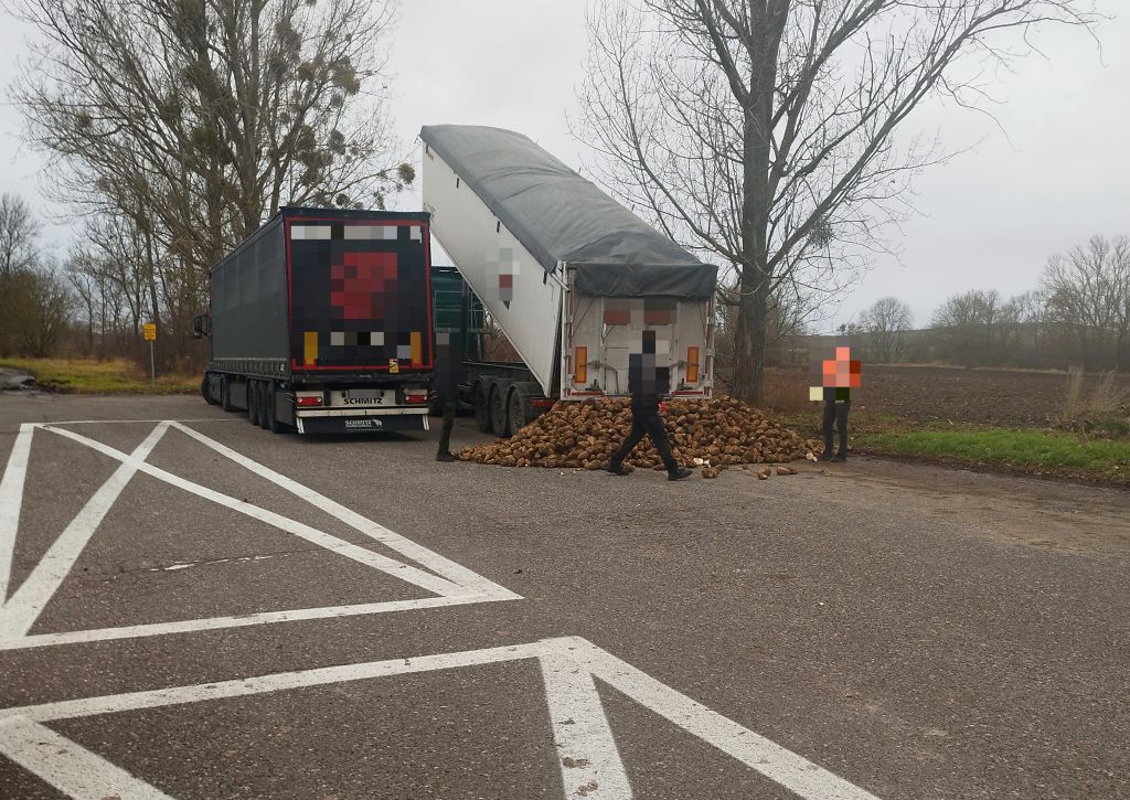 witd szczecin, kontrola, ważenie pojazdu, buraki cukrowe