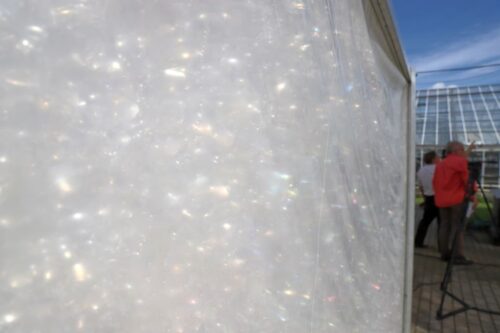 naukowcy, up poznań, innowacyjna szklarnia, cieplarnia bąbelkowa