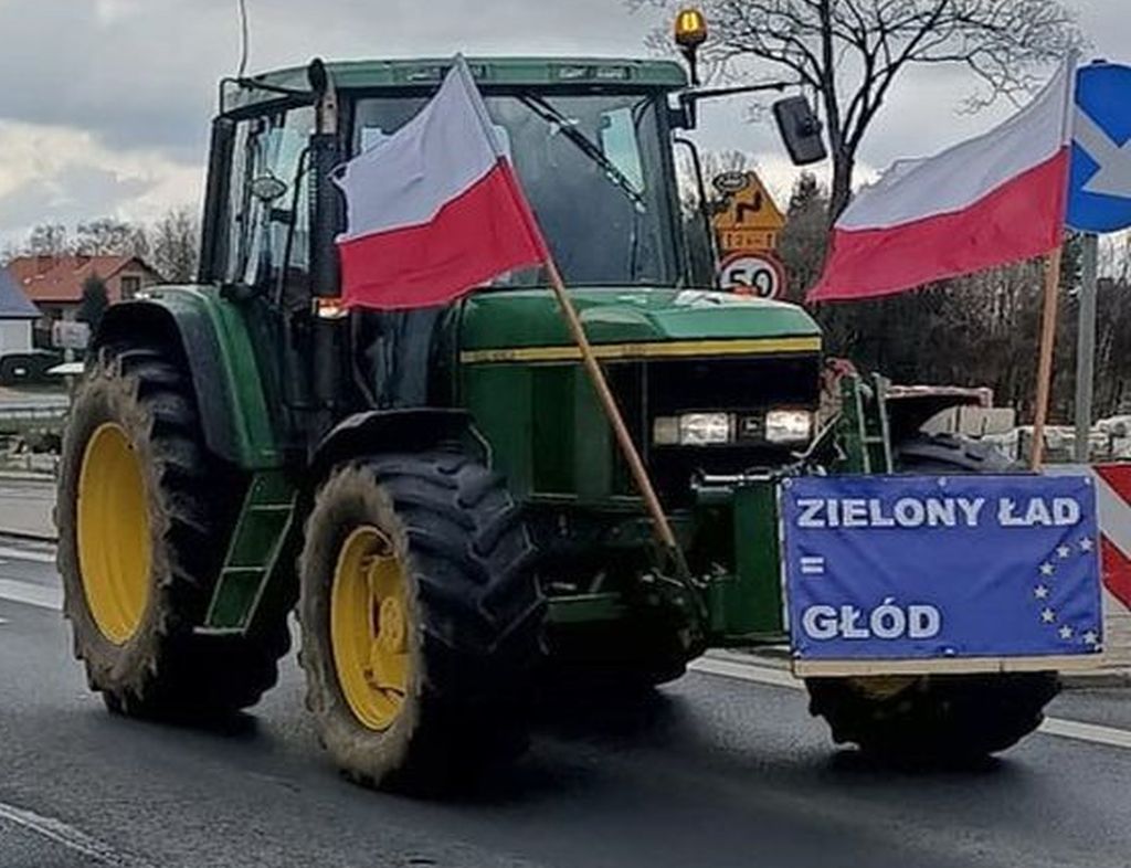 protest rolników, rolnicy, forum gospodarcze, zielony ład