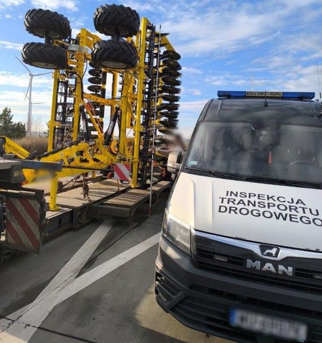 witd łódź, kontrola, transport, agregat rolniczy