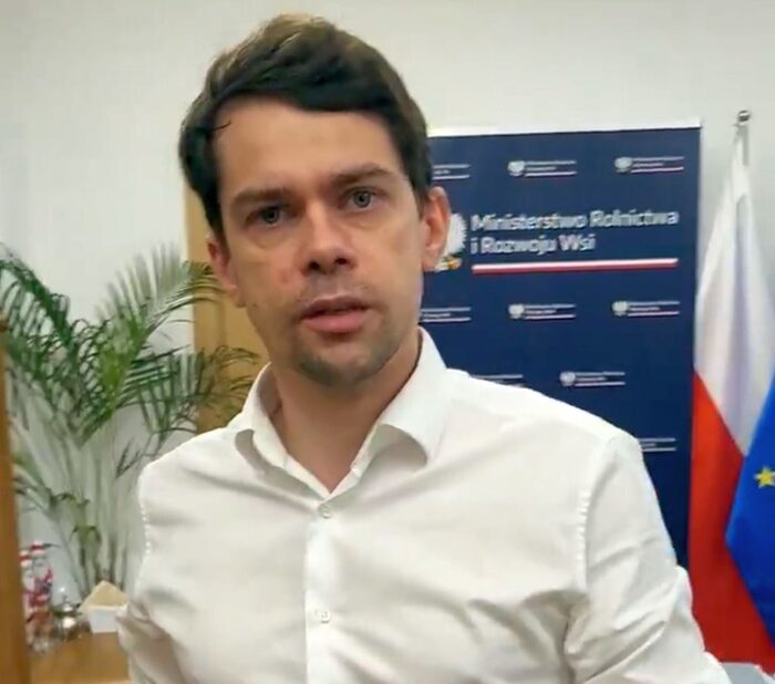 wiceminister rolnictwa, kołodziejczak, spotkanie, przetwórcy mięsa