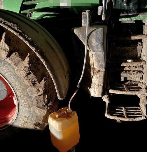 kradzież, paliwo, ciągniki, maszyny