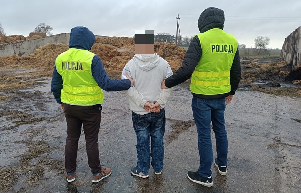 pożar, słoma, podpalenie, podpalacz