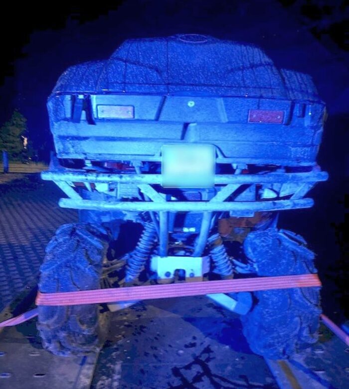 quad, park narodowy, groźby, strażnicy