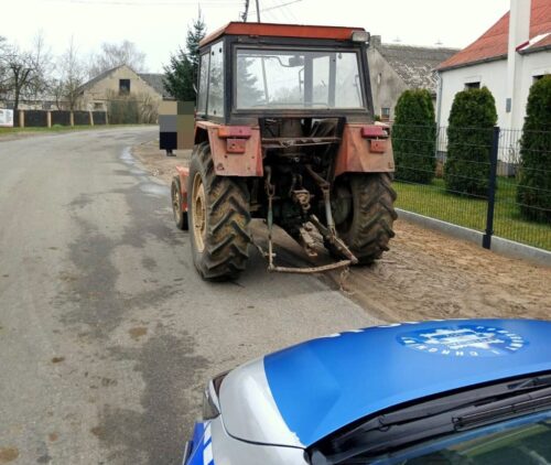pijany traktorzysta, pijany kierowca, nietrzeźwy traktorzysta, świadkowie