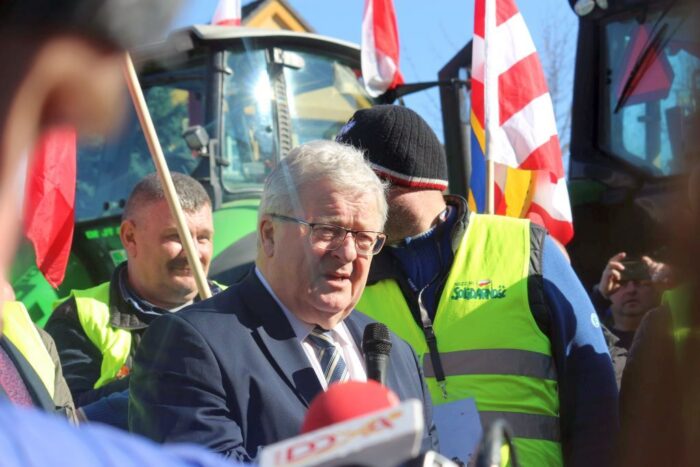 minister rolnictwa, siekierski, protest rolników, opole