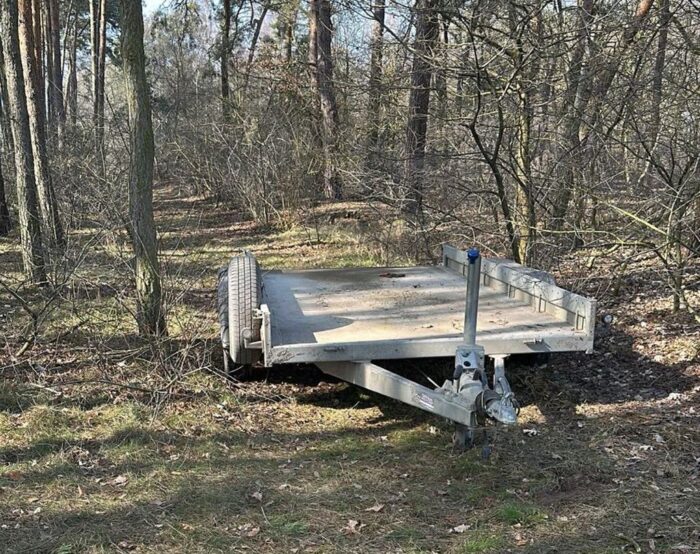 kradzież, przyczepa, laweta, koń