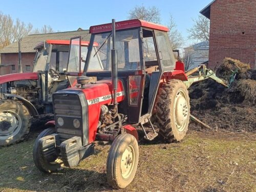 śmierć mężczyzny, załadunek, obornik, załadunek obornika