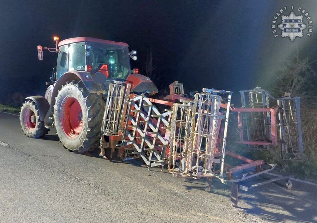 zderzenie, ciągnik, auto, bmw