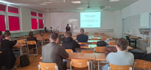 Żaneta Fiedler, studenci WRiE