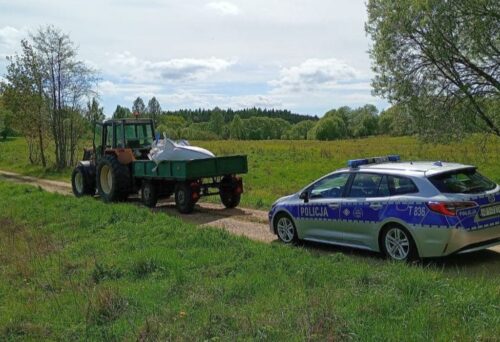 kontrola drogowa, pijany traktorzysta, pijany kierowca, uprawnienia