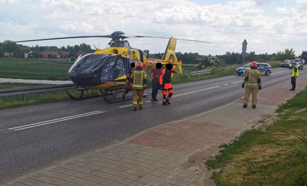 gospodarstwo, wypadek, ciągnik, przejechanie
